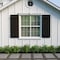 Ekena Millwork Rustic Three Board Spaced Board-n-Batten Rough Cedar Faux Wood Shutters, 17 1/2W x 32H, PR SHUBSS17X32RCPR - alternate 16